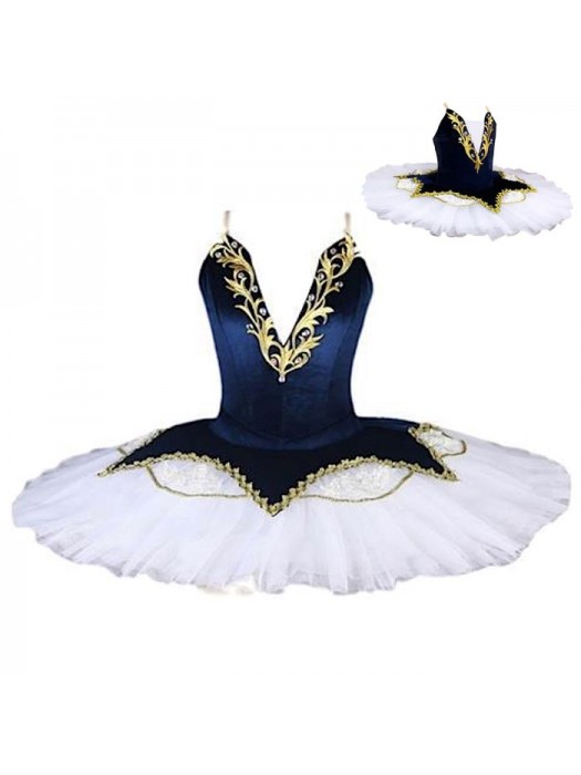 Vestito Tutù Saggio Danza Romantico Bicolore Fata Ballet Donna Bambina DANC285